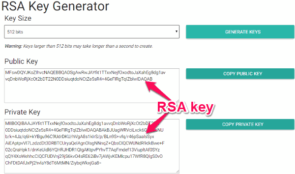 Generate Rsa 2048 Key Online